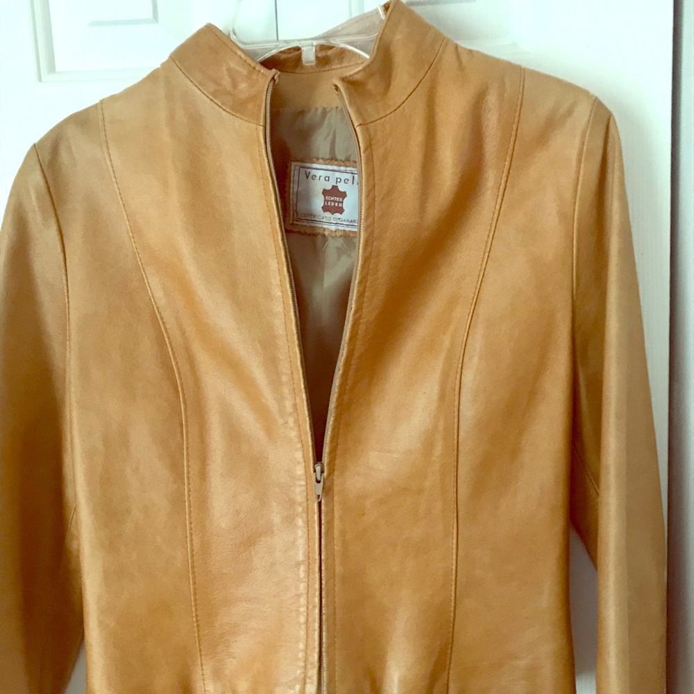 Leather jacket